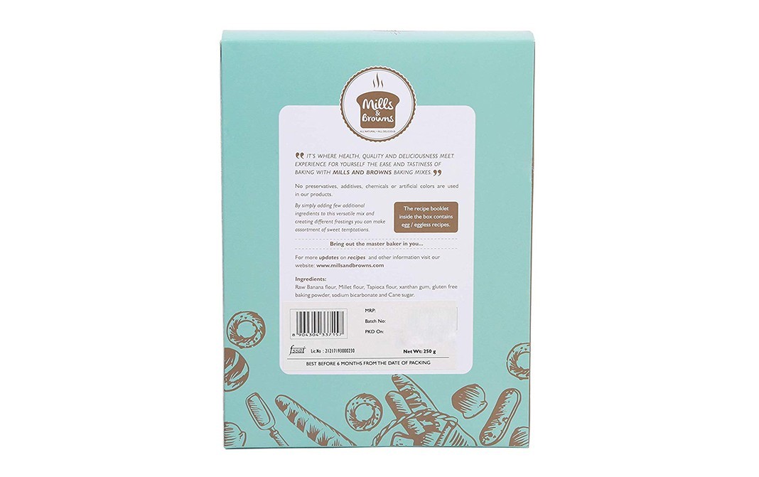 Mills & Browns Cookie Mix    Pack  250 grams
